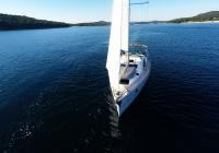 barcha a vela prua barca a vela elan 45 impression vele di yacht a vela